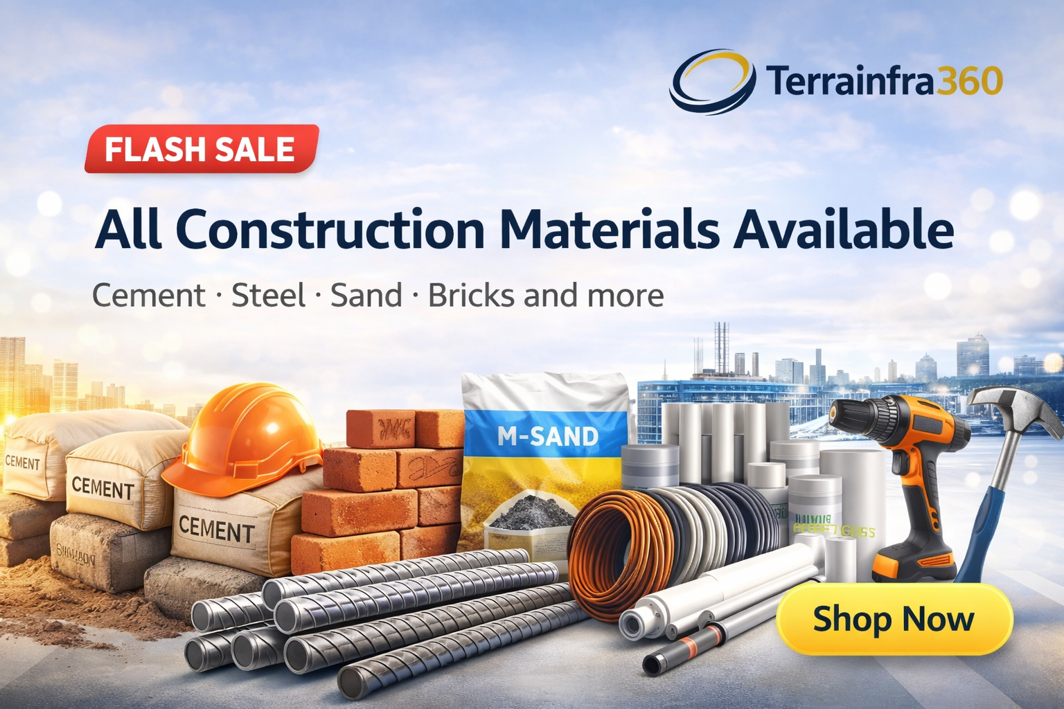 Shop banner
